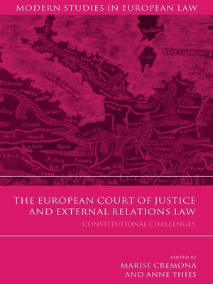 cover image of The European Court of Justice and External Relations Law
